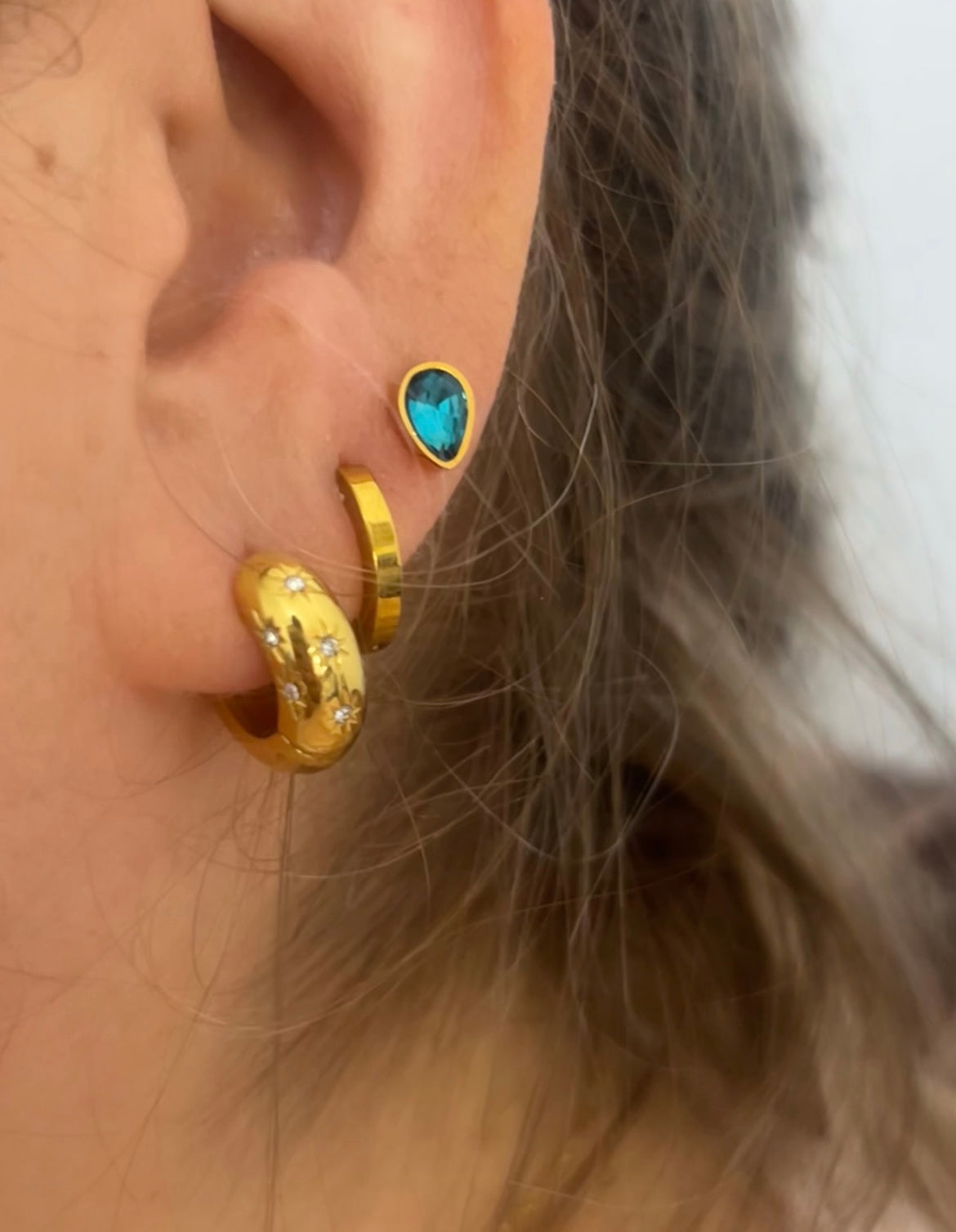 Twilight Hoop Earrings