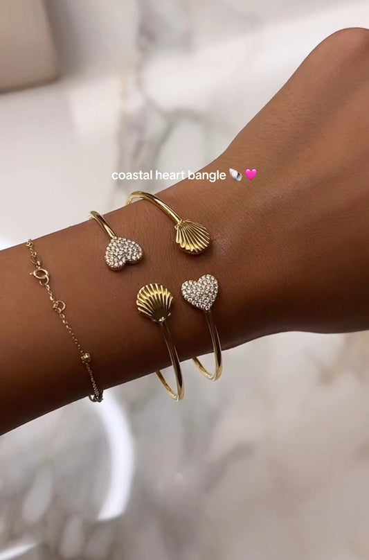 Coastal Heart Bangle