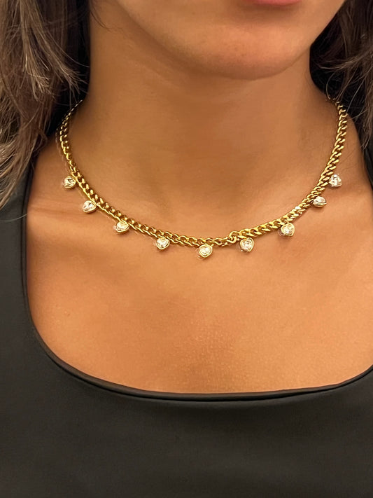 Dazzle Drop Necklace