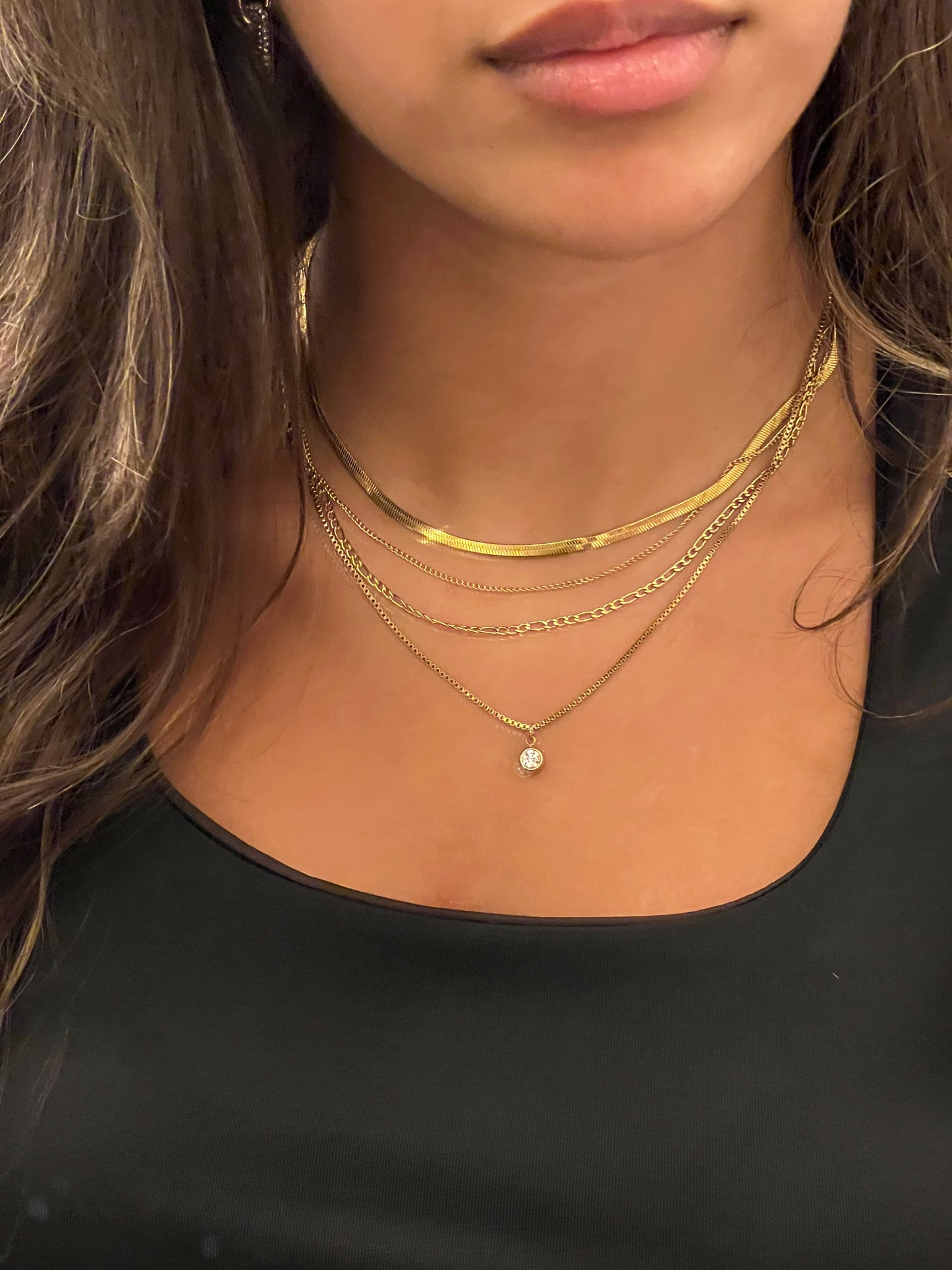 Trinity Layered Necklace