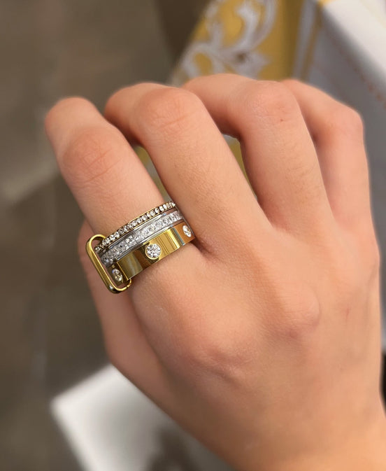 Infinity Stack Ring
