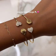 Coastal Heart Bangle