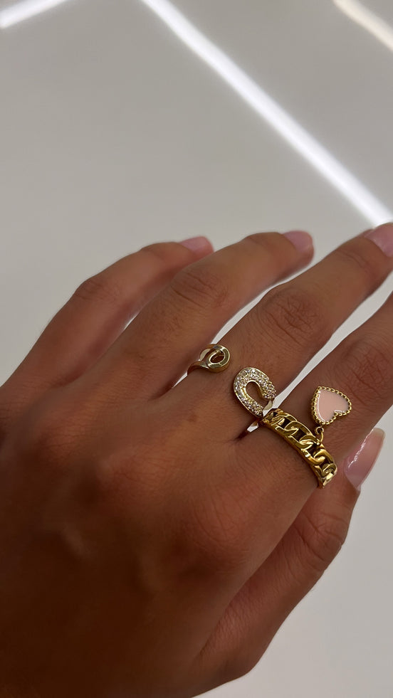 Radiant Circle Ring