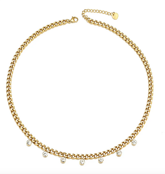 Dazzle Drop Necklace