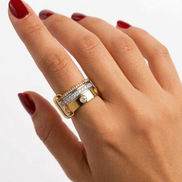 Infinity Stack Ring
