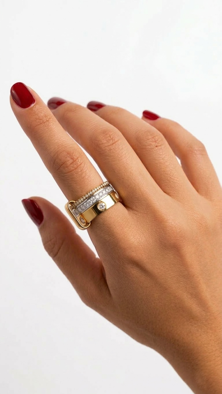 Infinity Stack Ring