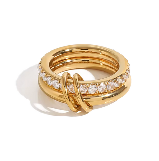 Golden Loop Ring