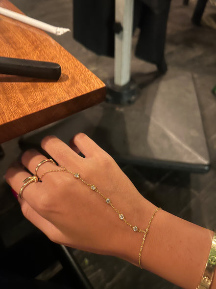 Bubbles Hand Chain