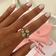 Heart Swirl Ring