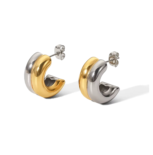 Mismatch Hoop Earrings