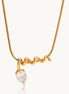 Golden Helix Necklace