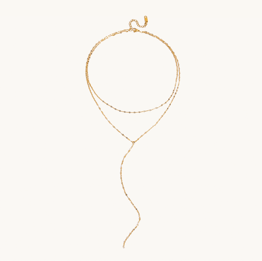 Layered Y Necklace