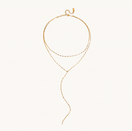 Layered Y Necklace