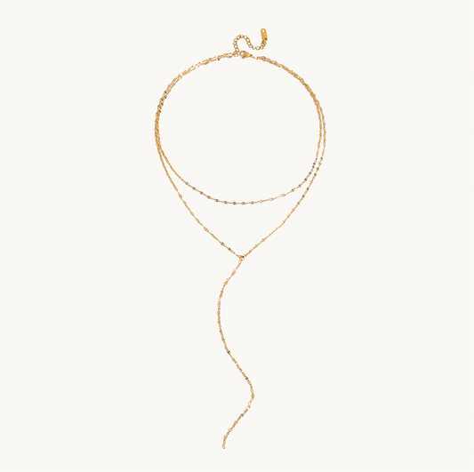 Layered Y Necklace