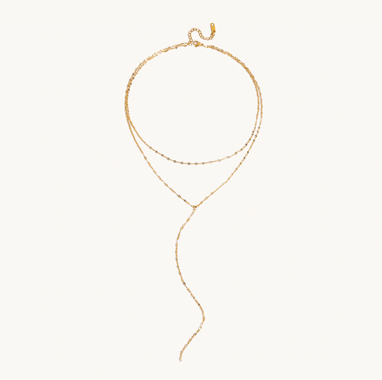 Layered Y Necklace