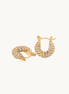 Ice Hoop Earrings