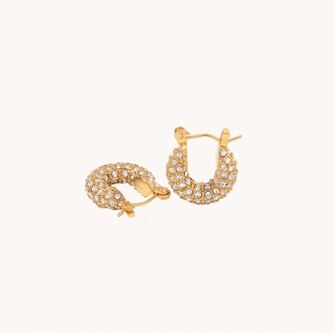 Ice Hoop Earrings