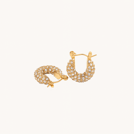 Ice Hoop Earrings