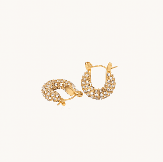Ice Hoop Earrings