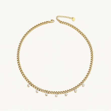 Dazzle Drop Necklace