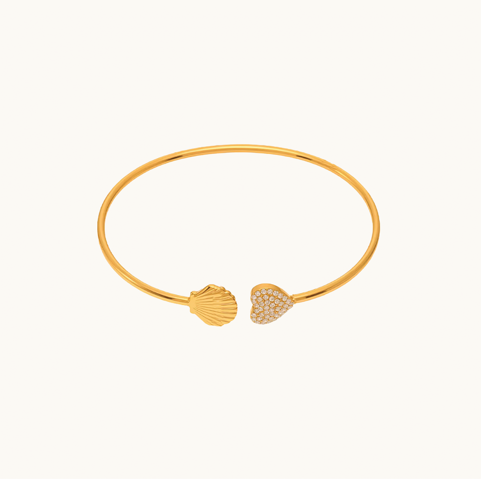 Coastal Heart Bangle