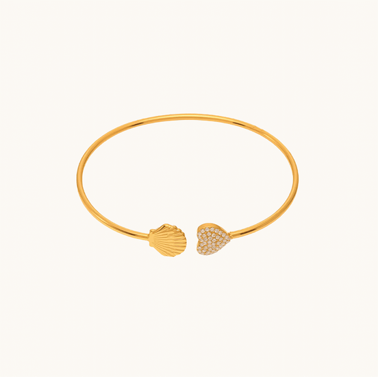Coastal Heart Bangle