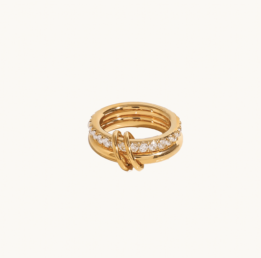 Golden Loop Ring