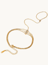 Triple Layer Hand Chain